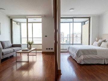 Departamento en arriendo mensual en Moderno Depto con Excelente Conectividad (176447), Providencia - 1 dormitorio, 1 baño