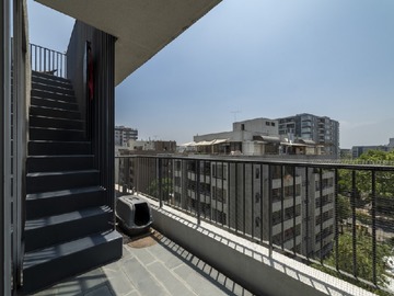 Departamento en venta en Dpto en providencia terraza vista increíble., Providencia - 2 dormitorios, 2 baños