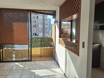 Departamento en arriendo mensual en Av Portugal con Copiapó, Santiago - 2 dormitorios, 2 baños