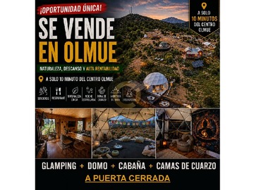 Terreno Agricola en venta en Quebrada Alvarado, Olmué, Olmué - 2 dormitorios, 1 baño