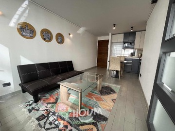 Departamento en arriendo mensual en Zenteno, Santiago - 1 dormitorio, 1 baño