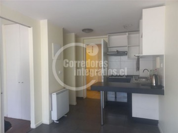 Departamento en arriendo mensual en Arturo Prat / Eyzaguirre Metro Parque Almagro TT, Santiago - 1 dormitorio, 1 baño