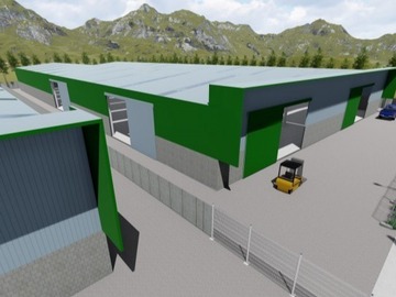 Oficina en arriendo mensual en Parque industrial husamontt, sector tepual, Puerto Montt - 1 dormitorio, 2 baños