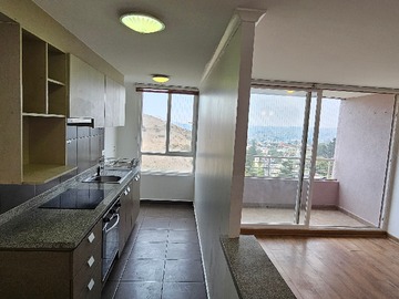 Departamento en arriendo mensual en Av. Chile no 220, Viña del Mar - 3 dormitorios, 2 baños