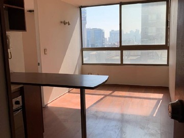 Departamento en venta en Metro moneda - dpto de 1d y 1b con conexión a lavadora, Santiago - 1 dormitorio, 1 baño