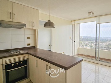 Departamento en arriendo mensual en Estero Maintenlahue, Viña del Mar - 2 dormitorios, 2 baños