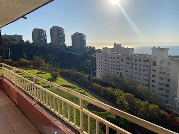 Departamento en arriendo mensual en Se arrienda departamento semi amoblado (175348), Viña del Mar - 3 dormitorios, 2 baños