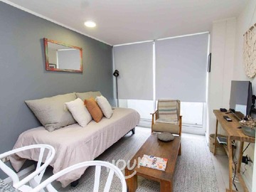 Departamento en venta en Carmen, Santiago - 1 dormitorio, 1 baño