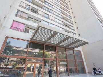 Departamento en arriendo mensual en A pasos de metro parque almagro, Santiago - 1 dormitorio, 1 baño