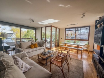 Departamento en arriendo mensual en Las hualtatas, Vitacura - 3 dormitorios, 3 baños
