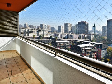 Departamento en arriendo mensual en Curicó / Metro Bustamante, Santiago - 1 dormitorio, 1 baño