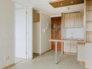 Departamento en venta en Vive con tranquilidad, lindo departamento. (132515), Santiago - 1 dormitorio, 1 baño