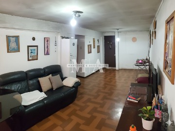 Departamento en arriendo mensual en calle a 1109, La Pintana - 3 dormitorios, 1 baño