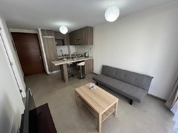 Departamento en arriendo mensual en Oferta - rebajado - amoblado / laguna centro, Macul - 1 dormitorio