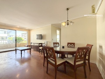 Departamento en arriendo mensual en 1 poniente, Viña del Mar - 2 dormitorios, 2 baños