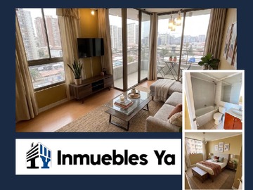 Departamento en arriendo mensual en Portugal & Coquimbo | GC Atractivo (175954), Santiago - 3 dormitorios, 2 baños