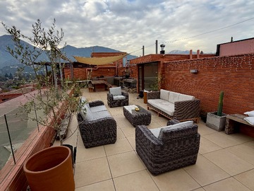 Departamento en arriendo mensual en Penthouse 3d 3b (170055), Vitacura - 3 dormitorios, 3 baños