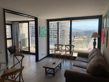 Departamento en arriendo mensual en la cabaña 60, Las Condes - 2 dormitorios, 2 baños