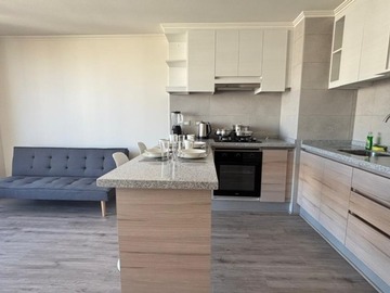 Departamento en arriendo mensual en Edificio alto marañon 3, Valparaíso - 2 dormitorios, 1 baño