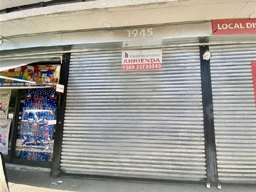 Arriendo Mensual / Local Comercial / Santiago