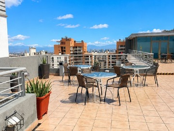 Departamento en arriendo mensual en Nataniel Cox 223, Santiago - 2 dormitorios, 1 baño