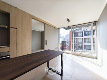 Departamento en arriendo mensual en Vergara, Santiago - 1 dormitorio, 1 baño