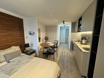 Departamento en arriendo mensual en Domeyko 2505, Santiago - 1 dormitorio, 1 baño