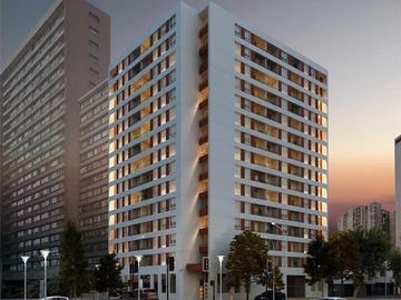 Departamento en arriendo mensual en San martin 898, Santiago - 1 dormitorio, 1 baño