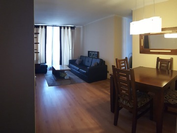 Departamento en arriendo mensual en Carmen 557, Santiago - 2 dormitorios, 2 baños