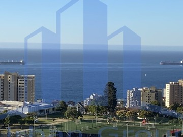 Departamento en arriendo mensual en Agua santa - vista al mar, Viña del Mar - 3 dormitorios, 2 baños