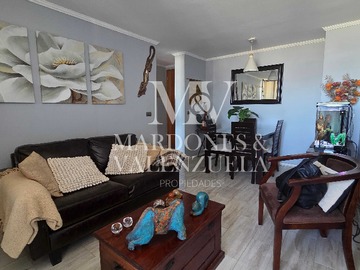 Departamento en venta en Exclusivo Dpto 2D/2B+Est+bodega en Macul (171817), Macul - 2 dormitorios, 2 baños