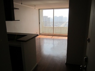 Departamento en arriendo mensual en Departamento 2dorm 2baños + 1bod Av Matta 040 Ñuñoa Piso 23 - 2 dormitorios, 2 baños