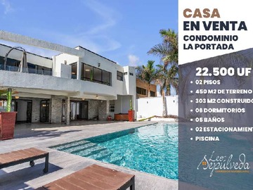 Casa en venta en Casa en Venta 6D/5B/Est La Portada (139093), Iquique - 6 dormitorios, 5 baños
