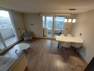 Departamento en arriendo mensual en A pasos de barrio italia y metro irarrazaval, Ñuñoa - 1 dormitorio, 1 baño