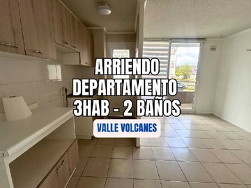 Departamento en arriendo mensual en 3 dormitorios + estacionamiento GGCC incluido (146144), Puerto Montt - 3 dormitorios, 2 baños