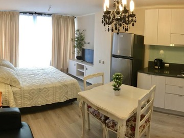 Departamento en arriendo mensual en San Martín 841, Santiago - 1 dormitorio, 1 baño