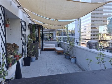 Departamento en venta en AP186 Preciosas vistas al Santa Lucia 177 m2 más 60 de terraza, Santiago - 4 baños