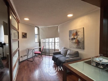 Departamento en arriendo mensual en Huérfanos, Santiago - 1 dormitorio, 1 baño