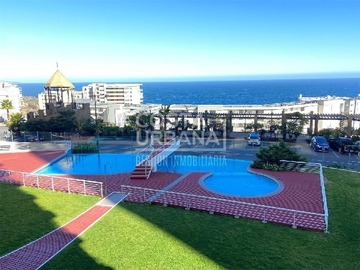 Departamento en arriendo mensual en Costa de montemar, Concón - 2 dormitorios, 2 baños