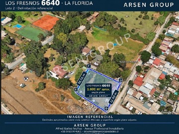 Terreno en venta en Borde los Fresnos 6640, La Florida, La Florida