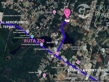 Parcela en venta en Km 6 ruta 226, pasado Cementerio Lagunitas, Puerto Montt. A 23 kilometros del centro de Puerto Montt. A 12 kilometros del Aeropuerto El Tepual de Puerto Montt., Puerto Montt