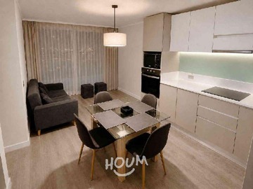 Departamento en arriendo mensual en Poeta Vicente Huidobro, Macul - 2 dormitorios, 1 baño