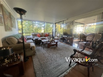 Departamento en arriendo mensual en Kennedy / Tabacura, Vitacura - 3 dormitorios, 3 baños