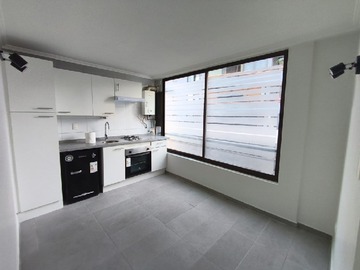 Departamento en arriendo mensual en San sebastian / el bosque norte / barrio el golf, Las Condes - 1 dormitorio, 1 baño