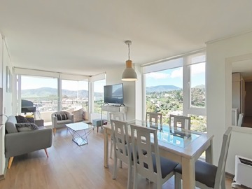 Departamento en arriendo mensual en Arriendo de departamento 3 dorm en papudo, pasos de la playa, Zapallar - 3 dormitorios, 2 baños
