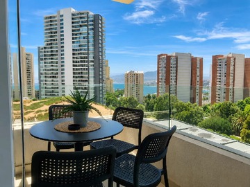 Departamento en venta en Entre Lomas, Concón, Concón - 2 dormitorios, 1 baño