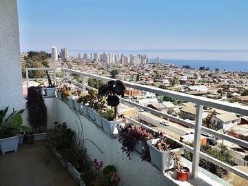 Departamento en arriendo mensual en Los Abedules, Concón - 2 dormitorios, 2 baños