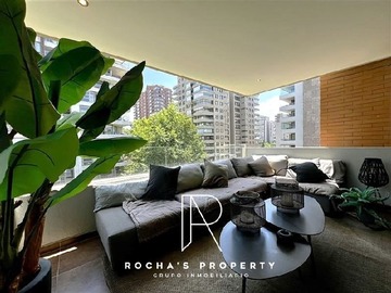 Departamento en arriendo mensual en presidente riesgo / Nansen, Las Condes - 4 dormitorios, 4 baños
