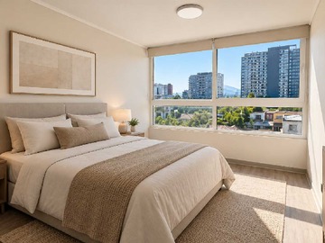 Departamento en arriendo mensual en ¡Oportunidad Ñuñoa! 2D+2B desde $500Mil (174447), Ñuñoa - 2 dormitorios, 2 baños