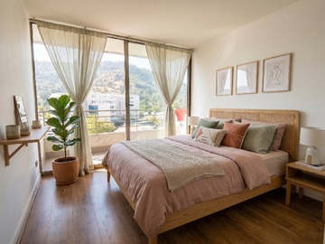 Departamento en venta en perez valenzuela 1209, Providencia - 2 dormitorios, 2 baños